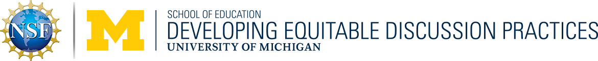 Developing Equitable Discussion Practices
